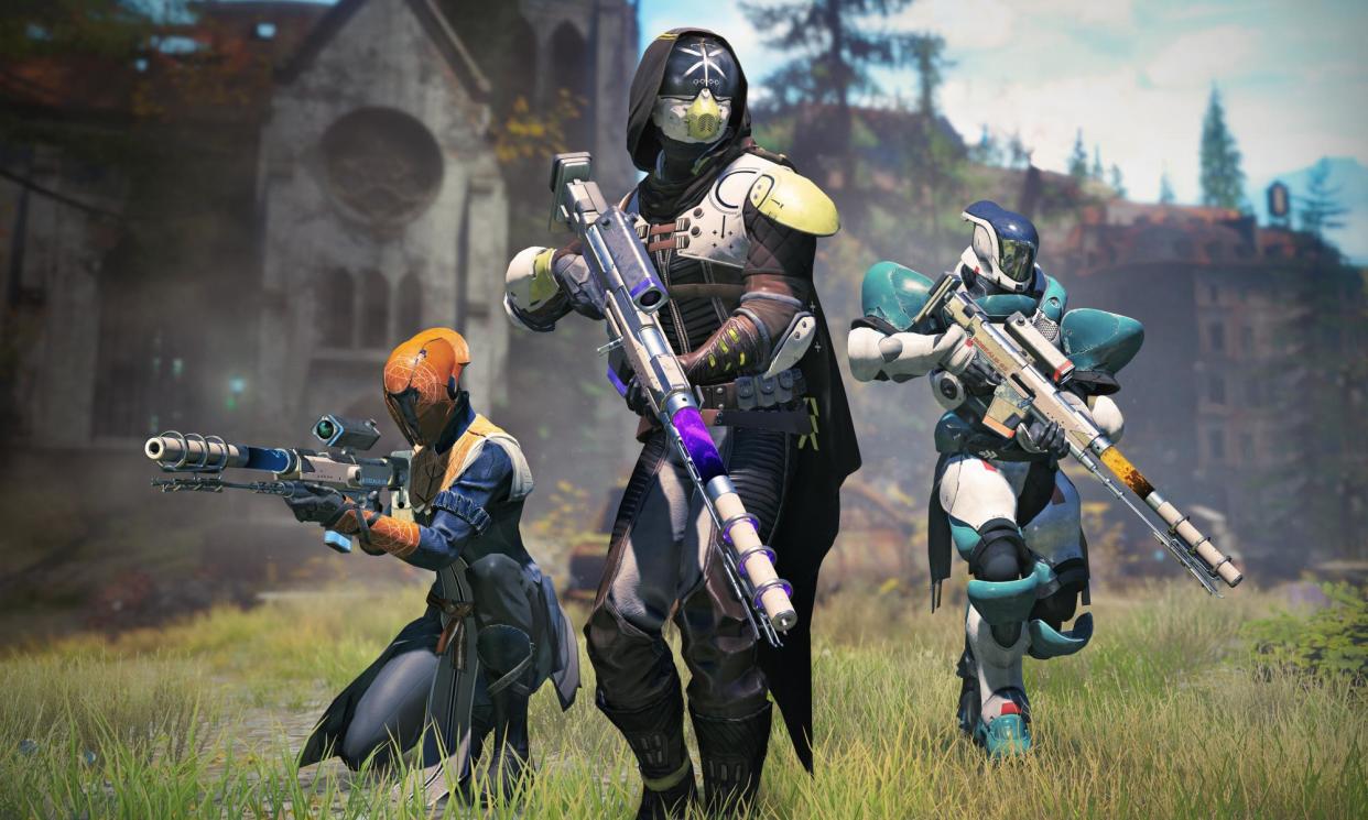 <span>Drop in, blast stuff, earn stuff … Destiny 2.</span><span>Photograph: Activision</span>