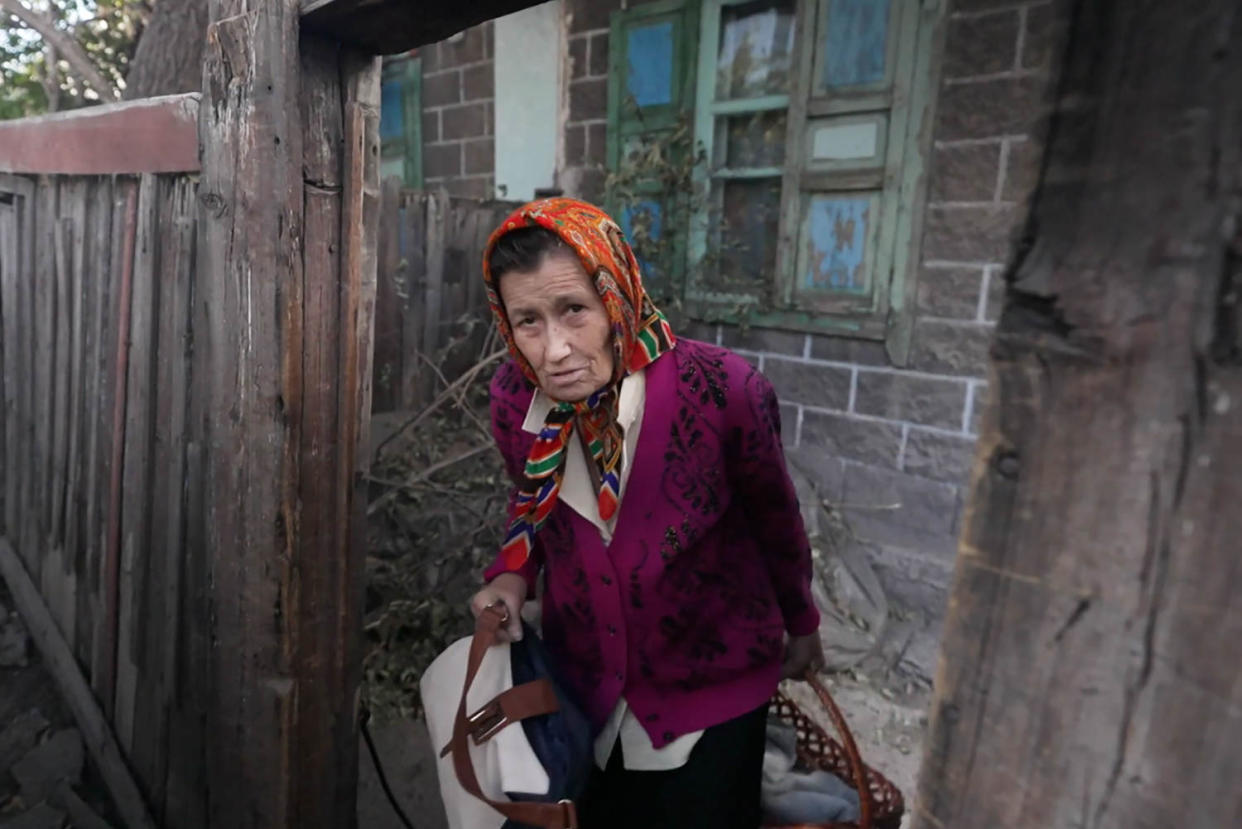 Pokrovsk, Ukraine evacuations (Carlos Huazano / NBC News)