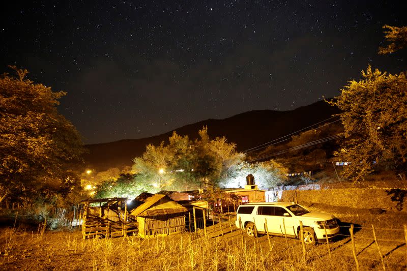 A general view shows the farm of the Mendoza Ramirez family in Jalpan de Serra