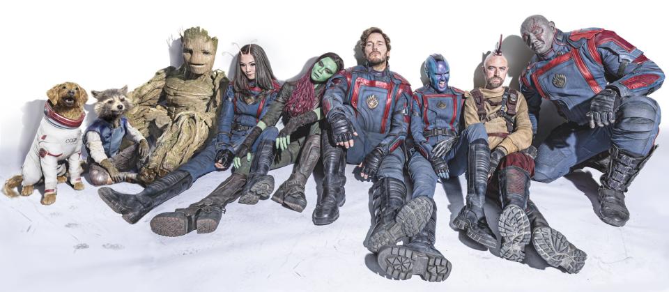 Los Guardianes de la Galaxia llegaron a los primeros lugares de las películas más taquilleras de 2023 (Imagen: James Gunn)