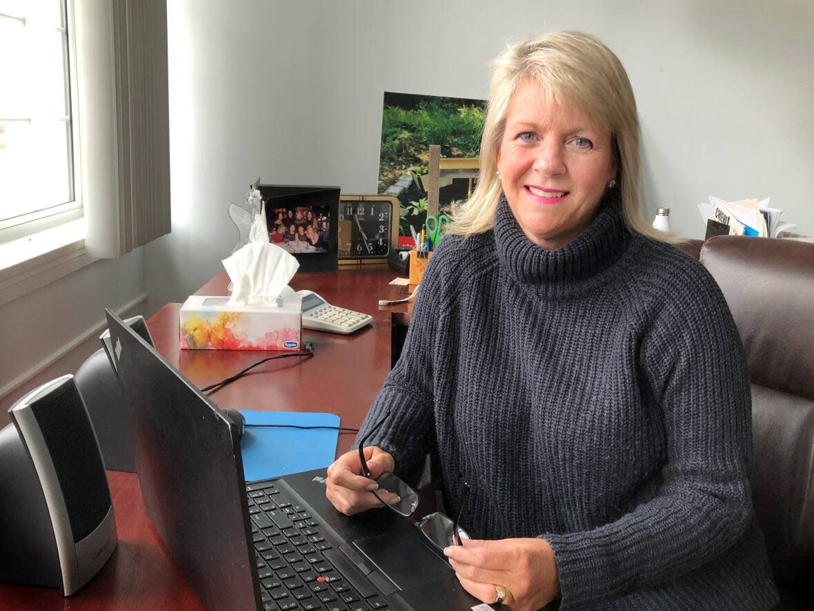 United Way Cape Breton executive director Lynne McCarron says she's worried about the island's vulnerable population as pandemic relief programs wind down. (Tom Ayers/CBC - image credit)