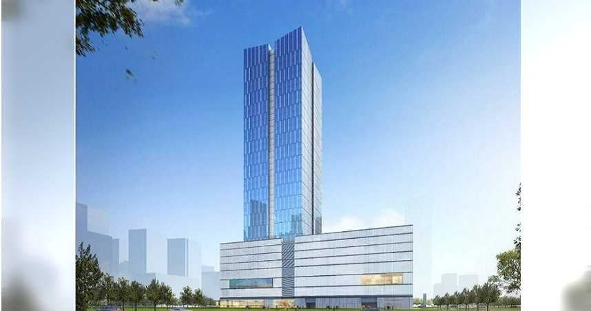 即將在2021年完工的「宏匯i-tower」與宏匯廣場相同，也是利用都市計畫中的停車場預定地，興建大型百貨商場。（圖／新北市議員鍾宏仁服務處提供）