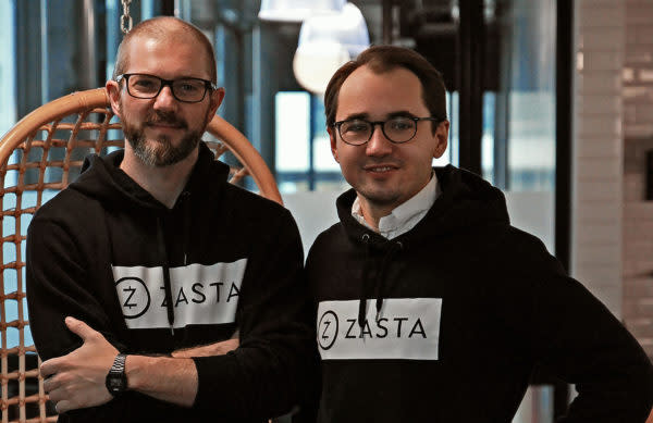 Versprechen sich von „Die Höhle der Löwen“ nicht nur Geld, sondern auch Aufmerksamkeit: die Zasta-Gründer Jörg Südkamp und Michael Potstada (v.l.)