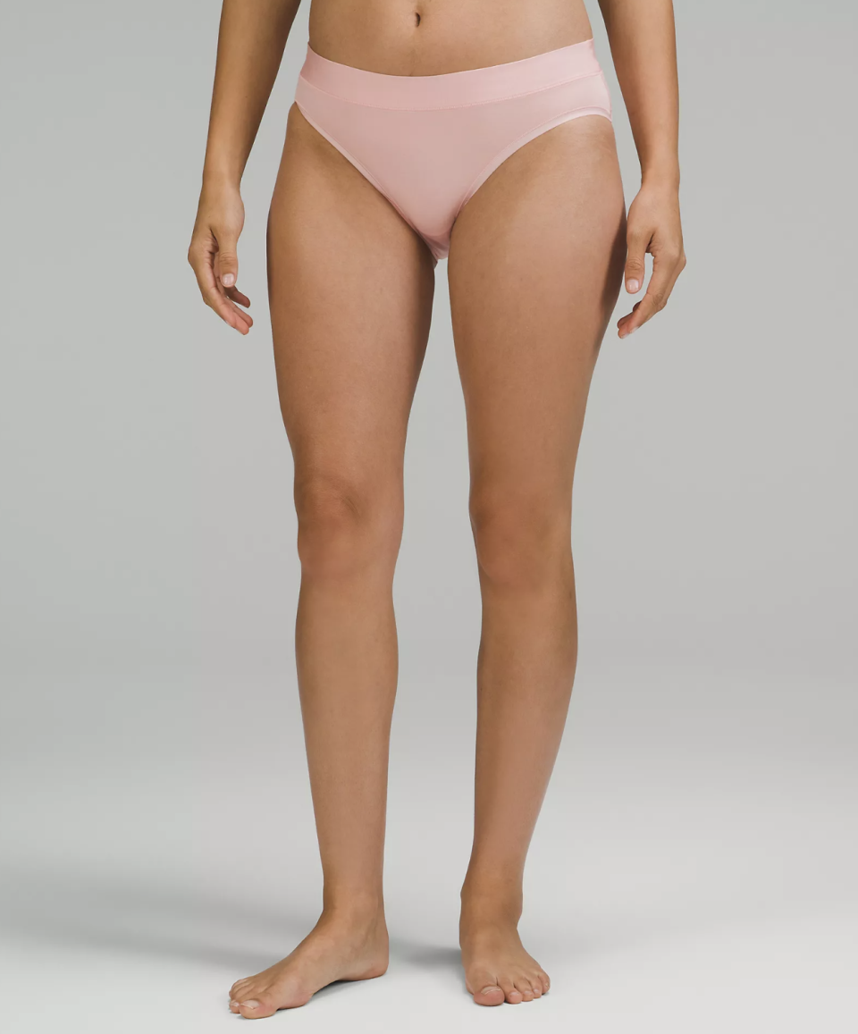 UnderEase Mid-Rise Bikini Underwear (Photo via Lululemon)