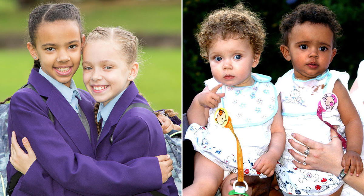Biracial Twins Mum Reveals What It S Like For Them Growing Up One Black One White