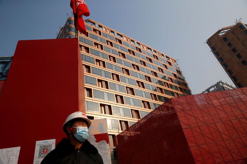 FILE PHOTO: An organised media tour to Beijing Winter Olympic and Paralympic Village