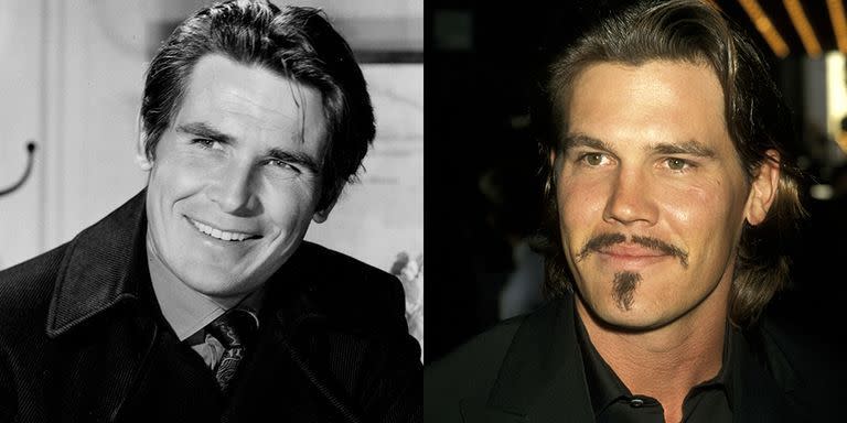 James Brolin and Josh Brolin at 29