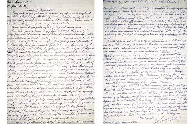 Letters from a serial killer. Photo: Caters