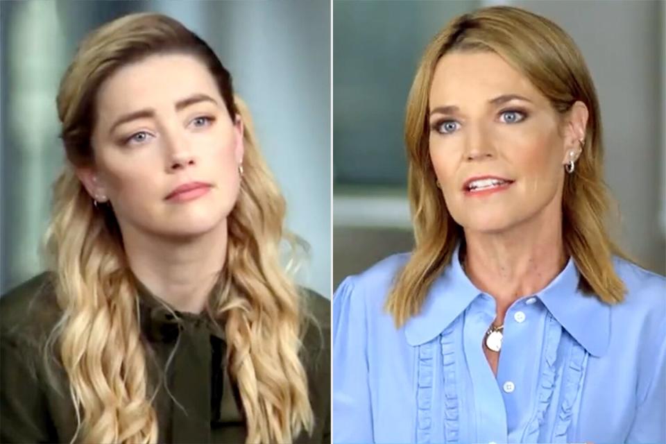 amber heard, savannah guthrie