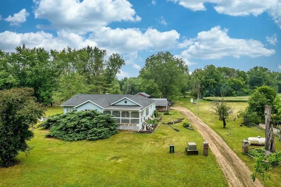 This home at 1818 US Hwy 20 E in Freeport sold for $280,000 on Aug. 16, 2023.