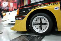 <p>The black and yellow Super Silhouette March K10 shown here was built for popular singer and actor Masahiko “Matchy” Kondo in 1983. We're particularly fond of the wheels. </p>