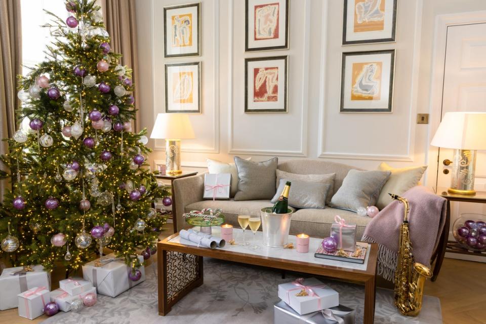 A festive suite at the Langham (The Langham)