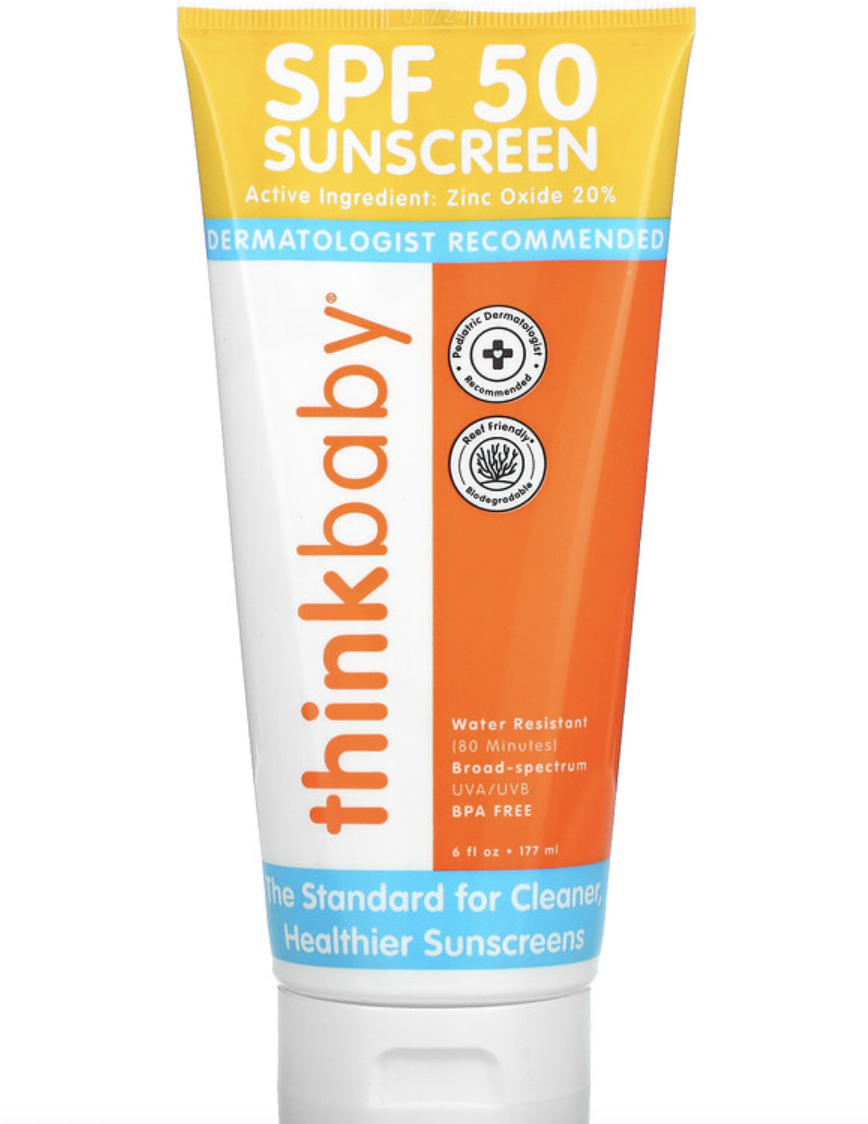 PHOTO: iHerb. Think, Thinkbaby, Sunscreen, SPF 50, 177ml