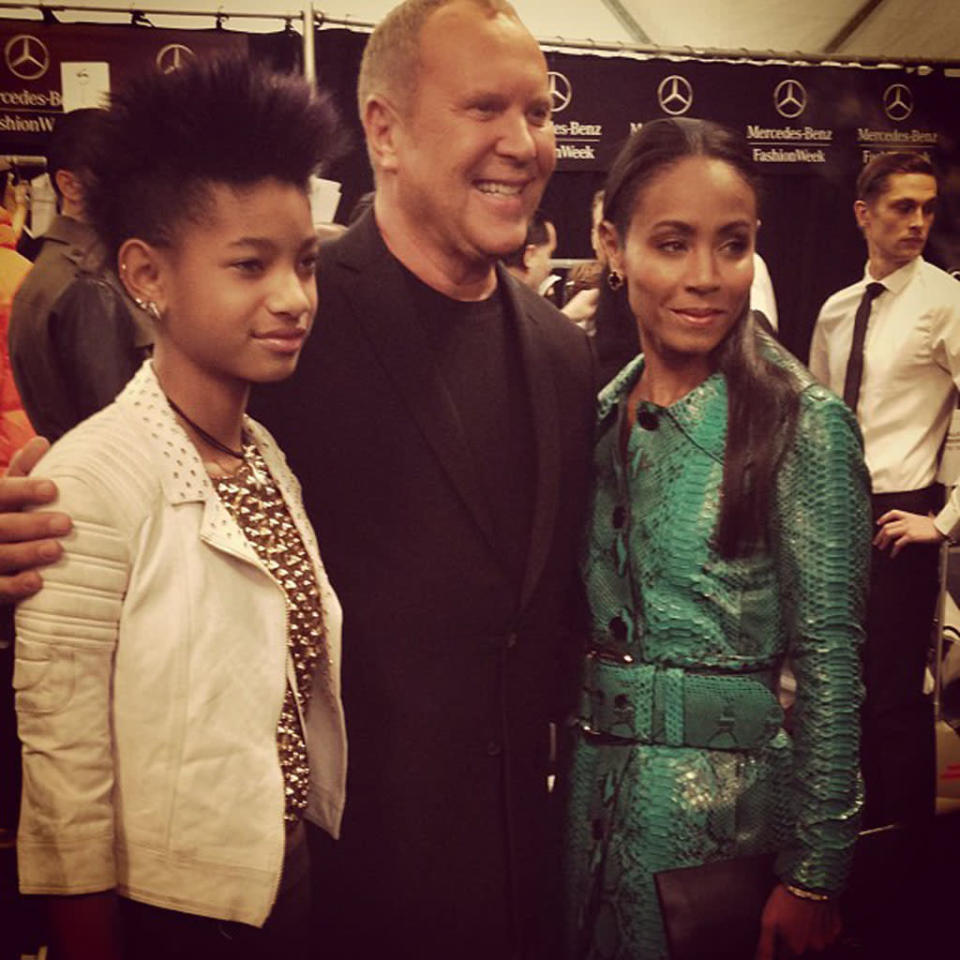 Willow Smith, Michael Kors, Jada Pinkett Smith