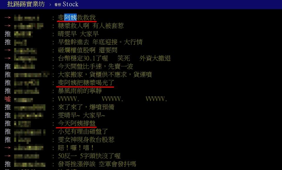網友討論宏達電走勢。圖／翻攝PTT