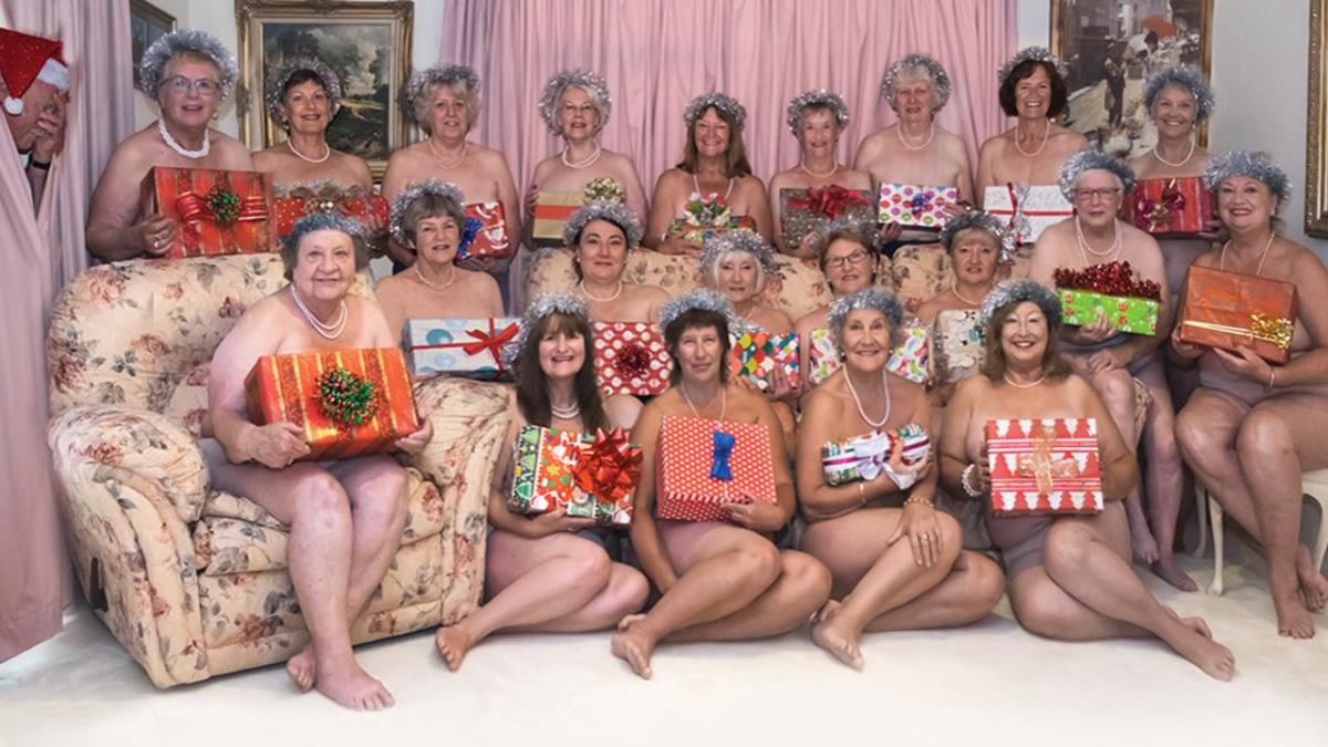 wives naked for charity