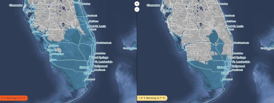 Experts say that in Florida alone, there is a chance that more than $346 billion in current property will be underwater by 2100