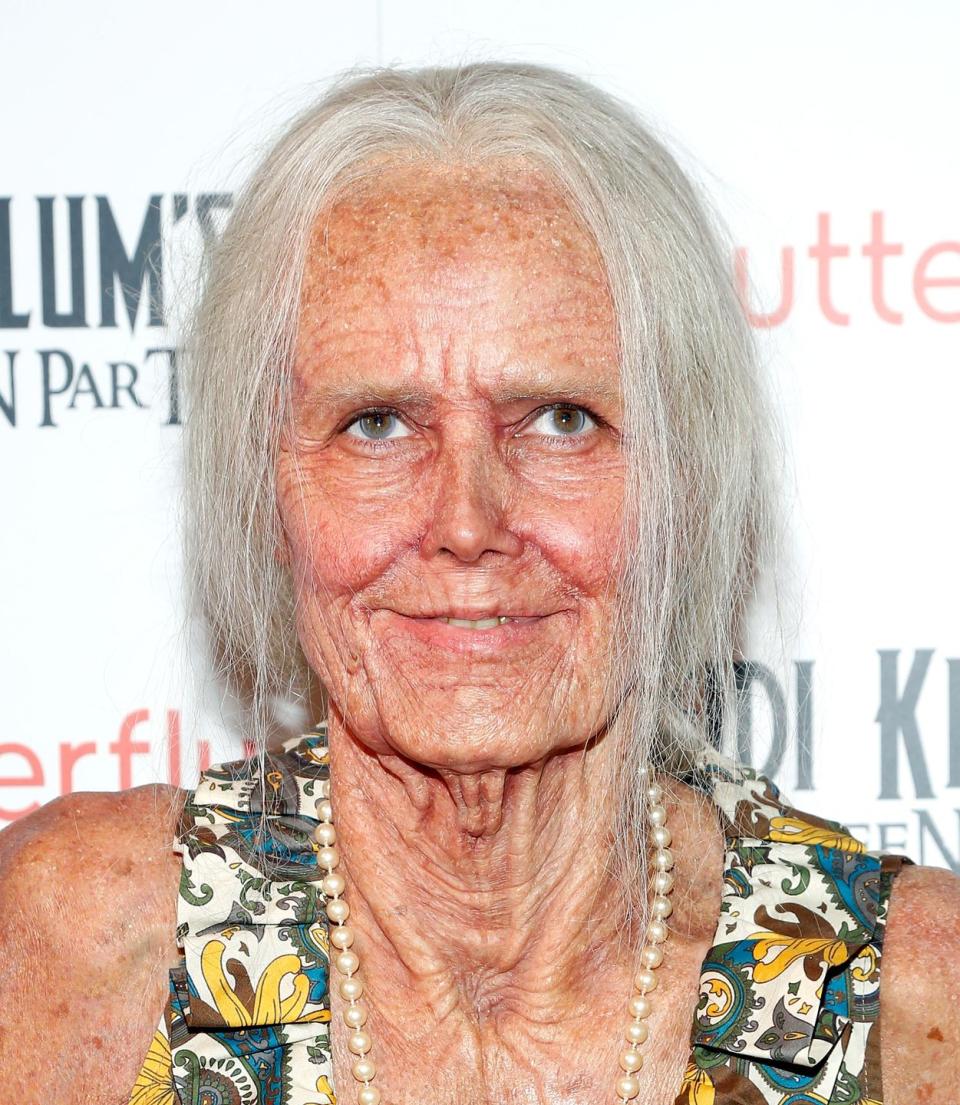 Heidi Klum as an Old Lady