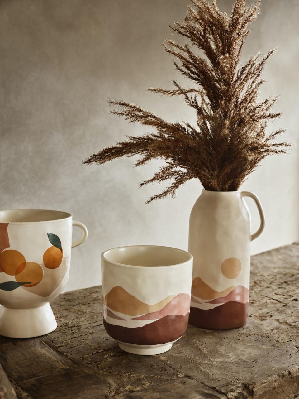 <p>Display your favourite plant in this stunning stoneware pot, created by Célia Amroune and Aline Kpade from Sacrée Frangine in their Paris studio. Right up our street, it features colours inspired by Mediterranean shores and has a timeless matte finish. </p><p><a class="link " href="https://www2.hm.com/en_gb/productpage.1009577001.html" rel="nofollow noopener" target="_blank" data-ylk="slk:BUY NOW;elm:context_link;itc:0;sec:content-canvas">BUY NOW</a></p>