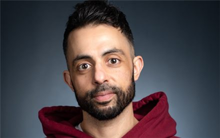 Lebanese-Palestinian American comedian Sammy Obeid appears Tuesday night at Funny Bone Comedy Club.