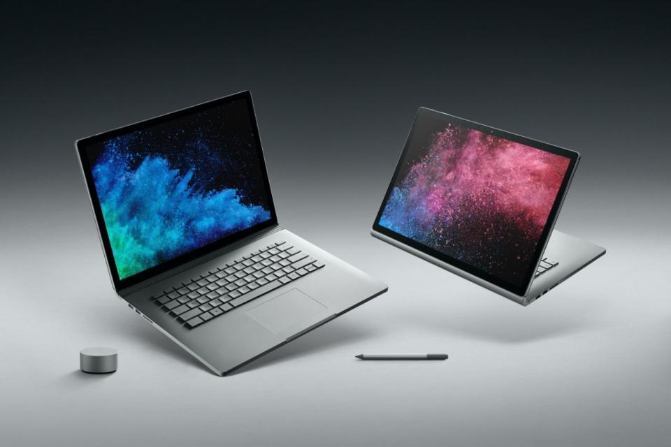 El Surface Book 2 de Microsoft es un portátil convertible que se transforma en una tableta.