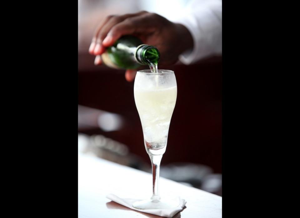 Besides bubbly, this delicious pre-Prohibition classic uses only ingredients you should already have on hand—sugar, lemon and your choice of gin or cognac.     <strong><a href="http://liquor.com/cocktails/recipes/french-75-2" target="_hplink">View recipe: French 75</a></strong>