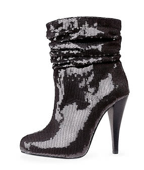 Sequin Ankle Bootie