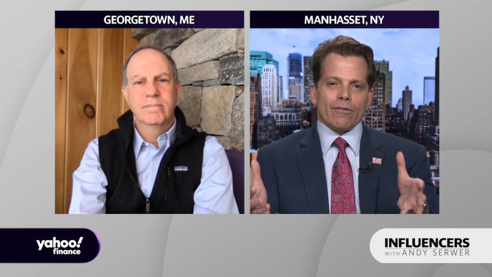Anthony Scaramucci, SkyBridge Founder and former White House Communications Director, appears on "Influencers with Andy Serwer."