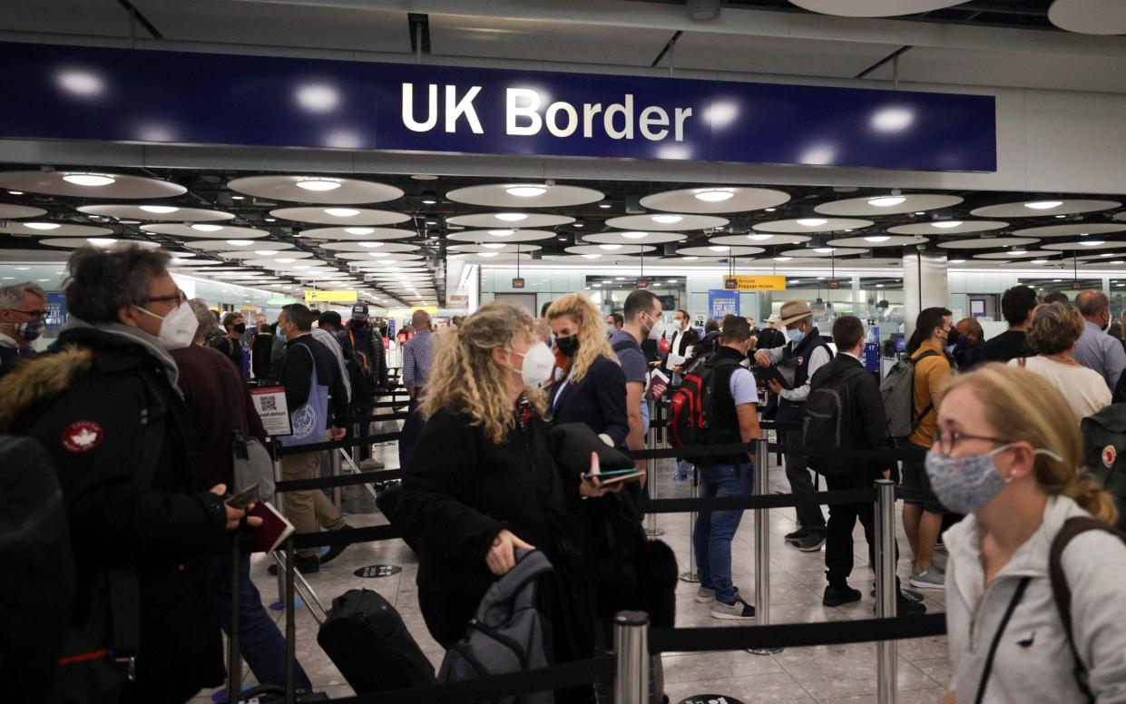 Rapid testing alone will not release people from travel quarantine, insists Foreign Secretary - Hannah McKay/Reuters