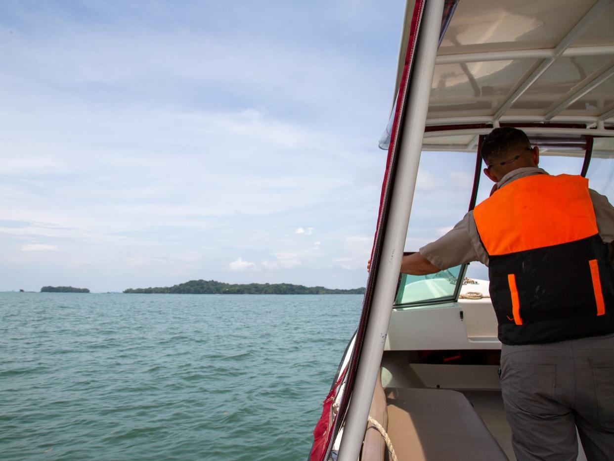 Isla Palenque, a five-star private island resort in Panama.