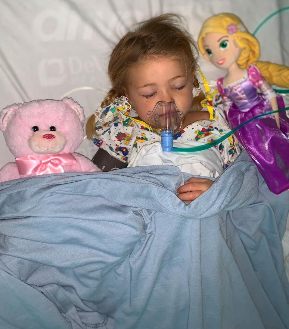 4 Year Old Girl Nearly Dies After Strep A Leads To Flesh Eating Bacteria She Was Deteriorating