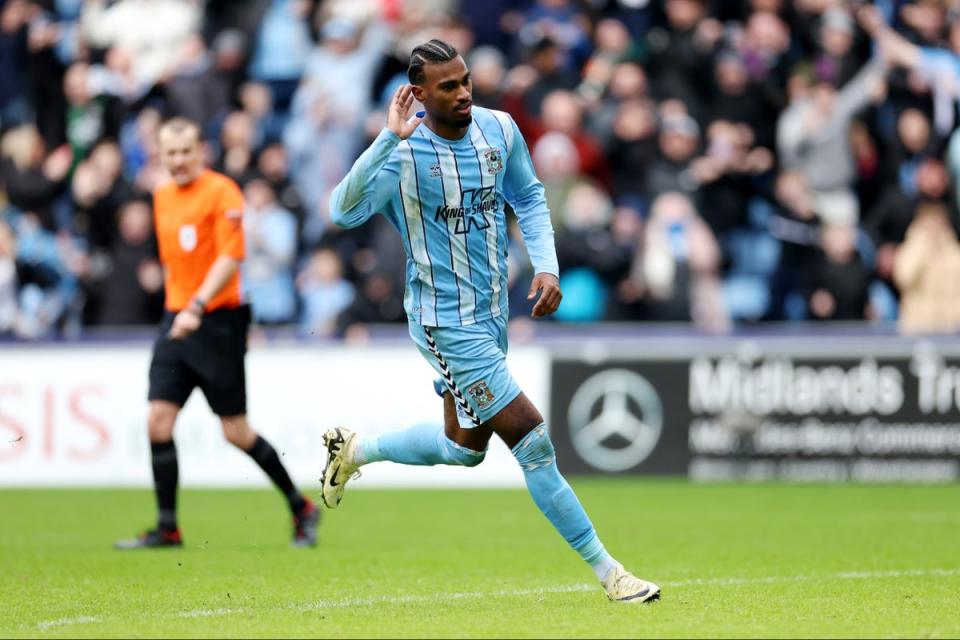 Haji Wright has flourished at Coventry this season (Getty Images)