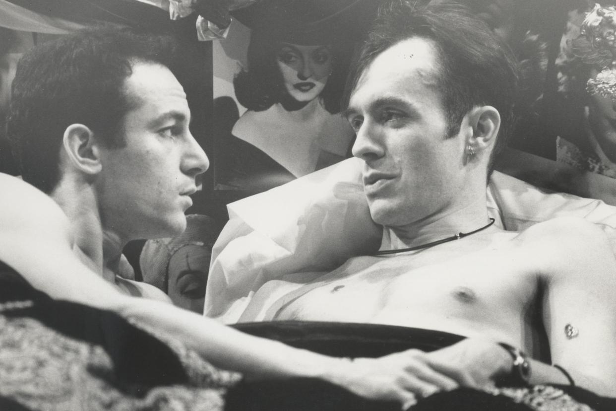 The fabric of humanity: Jason Isaacs and Stephen Dillane in the 1993 National Theatre production of Angels in America: John Haynes