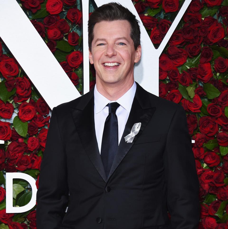 <strong>"Well, when I was in college, I got arrested for stealing a turkey sandwich from the White Hen, which is like 7-Eleven." </strong> — Sean Hayes, <a href="https://people.com/tv/sean-hayes-arrested-college-stealing-sandwich/" rel="nofollow noopener" target="_blank" data-ylk="slk:sharing "the most trouble" he's ever gotten into;elm:context_link;itc:0;sec:content-canvas" class="link ">sharing "the most trouble" he's ever gotten into</a>, while hiking during an interview with Kevin Nealon 