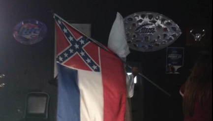 A man wearing a KKK hood and robe to a costume contest was told to leave a bar in Picayune, Miss. (Photo: Chance Delaney via Facebook)