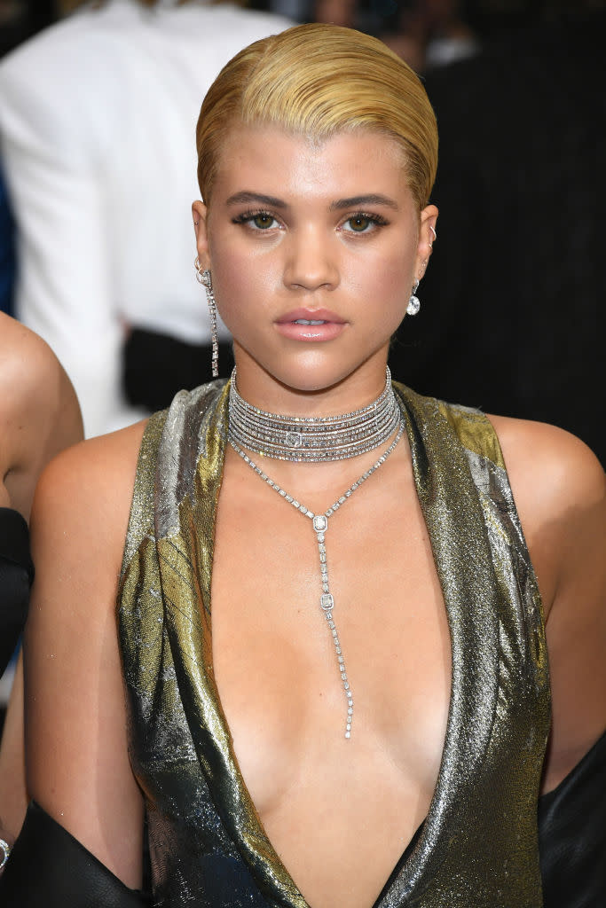 <p>Sofia Richie est le fruit de l’union entre le chanteur Lionel Richie et l’ancienne danseuse reconvertie en styliste, Diana Alexander Richie. Sa demi-soeur n’est autre que la Nicole Richie et son parrain, Michael Jackson, décédé en 2009. Des gènes 100% VIP pour l’ex de Justin Bieber qui rêve de percer dans le mannequinat. (Crédit : Getty Images) </p>