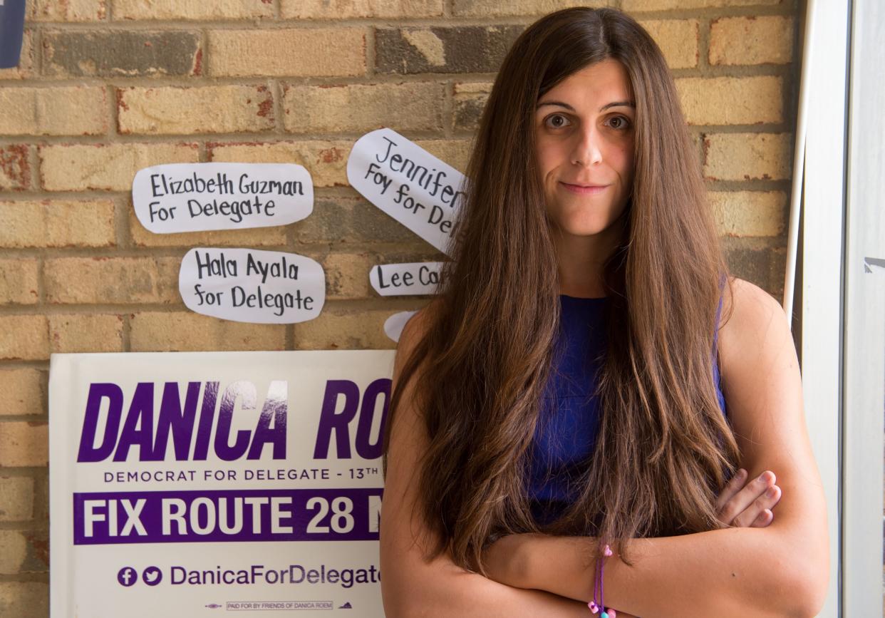 Danica Roem wins the Virginia delegate race. (Photo: PAUL J. RICHARDS via Getty Images)