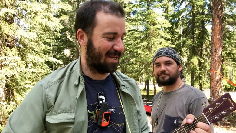 From pedal to paddle: 2 men hauling canoe 1,200 km by bike to Mackenzie River