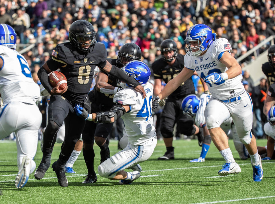 Air Force vs. Army is now the seventh Week 10 game postponed due to COVID-19. (Photo by Dustin Satloff/Getty Images)