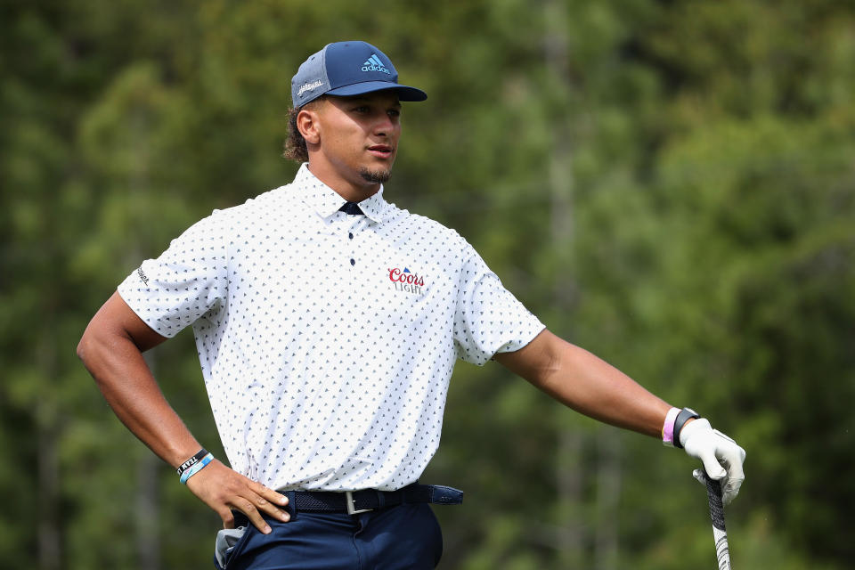 Mahomes at the American Century Championship in Lake Tahoe, Nevada, on July 10, 2020.