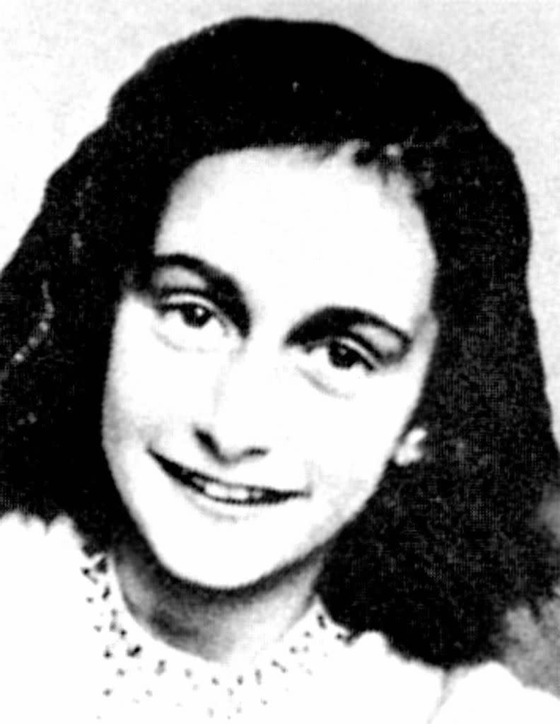 7) Anne Frank (1929 – 1945)