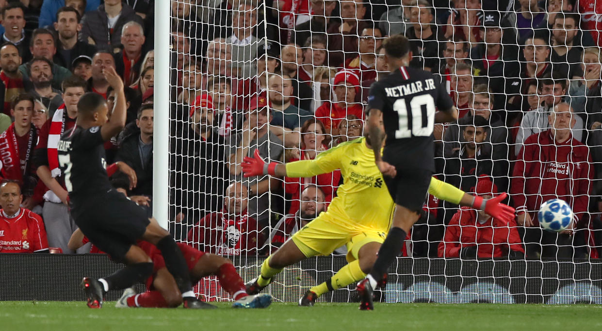 Mbappe slots home PSG’s late leveller – but it was not enough as Liverpool hit back to win 3-2