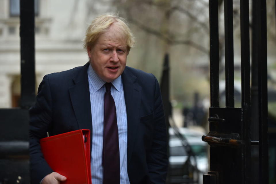 Boris Johnson suggested a technological solution could be found with inspiration from the London congestion charge. (Getty)