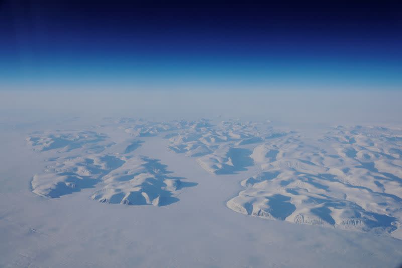 FILE PHOTO: In Greenland, a glacier's collapse shows climate impact