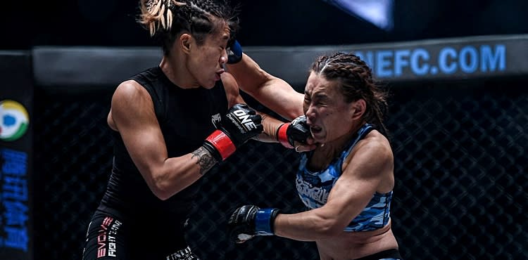 Angela Lee cracks Mei Yamaguchi at ONE Unstoppable Dreams