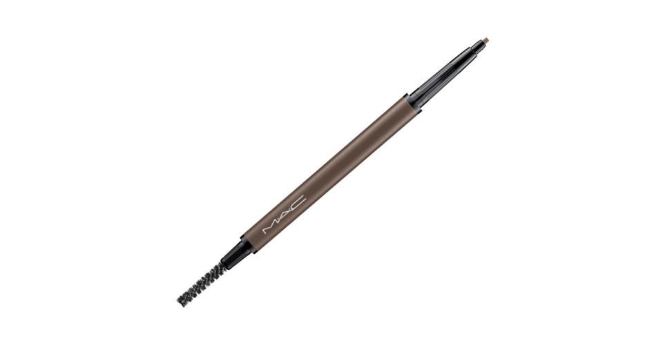 <p>New from MAC is a two-in-one brow product, designed to sort your brows out once and for all. The liquid brow liner will fill in sparse brows with strokes of sheer, buildable colour while the sponge tip neatly distributes tinted powder, shading and setting the brow. A must-have for any beauty bag. <i>Launches May 3. </i> </p>