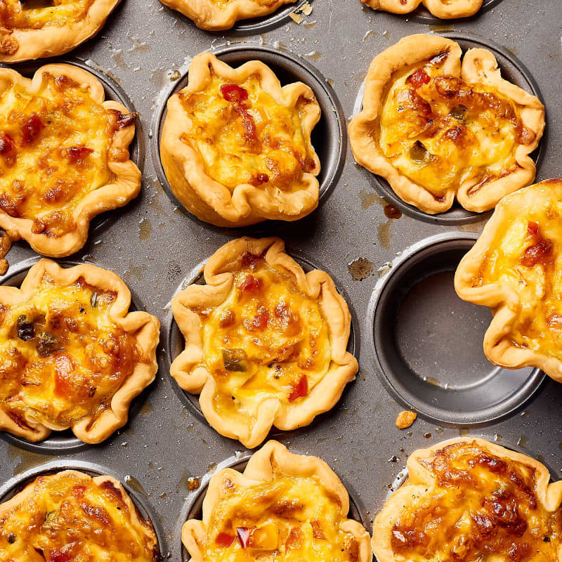 Easy 5-Ingredient Mini Quiche Cups