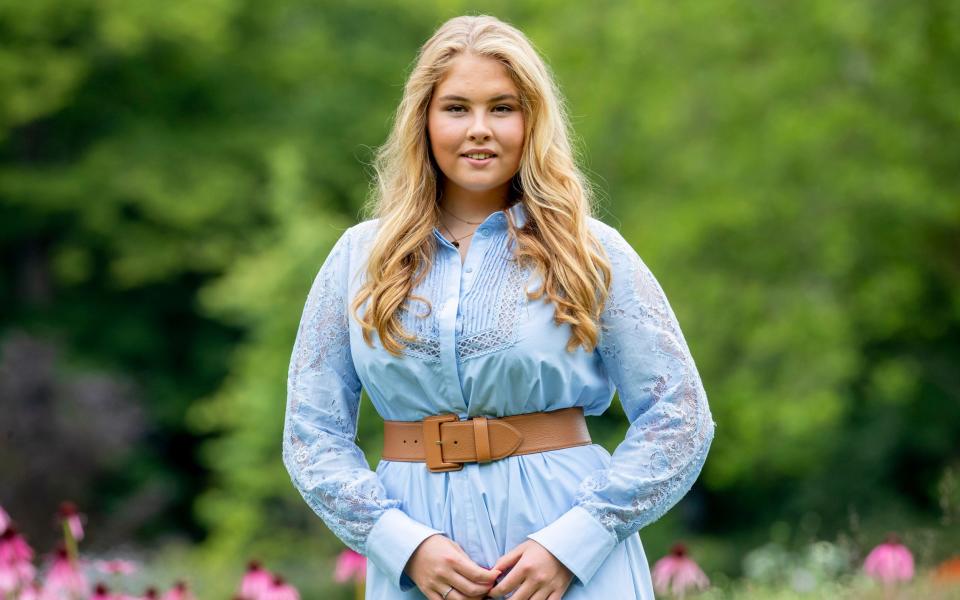 Princess Amalia said 'I miss normal life, the life of a student', when talking about the threats