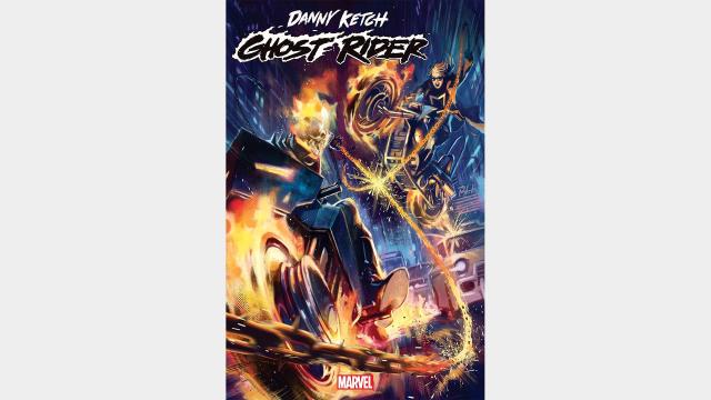 The cover of Danny Ketch Ghost Rider #10.