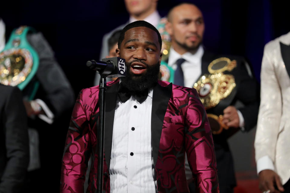 Boxer Adrien Broner was arrested on Monday at an Atlanta mall and charged with sexual battery. (Getty Images)